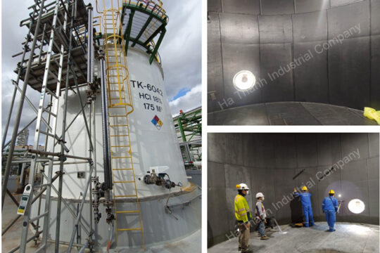 Bồn chứa hóa chất axit HCL