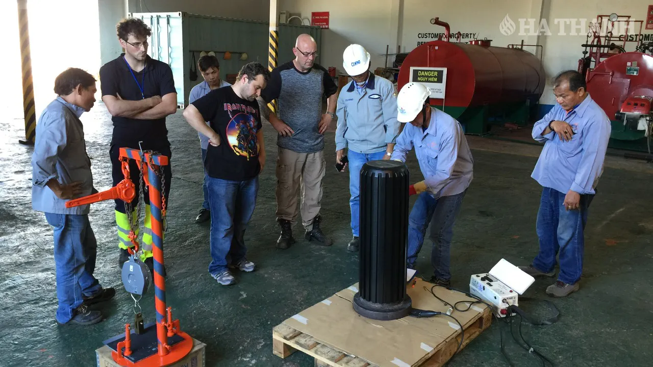 Kiểm tra chất lượng của Jan De Nul ~ CSWind ~ Nobelwind NV tại nhà máy Hà Thanh