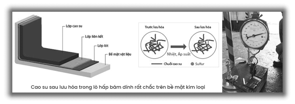 Mô Phỏng Các Lớp Lót Dán, Lưu Hóa Trong Lò Hấp (Autoclave)